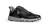 Callaway Golf GTX Waterproof Spikeless Shoe, Black, UK 10.5