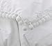 JANZAA Duvet Cover Pom Pom Duvet Cover, Duvet Cover Queen Size Boho Duvet Cover White Bedding 3 PCS (1 Duvet Cover Set&2 Pillow Cases)