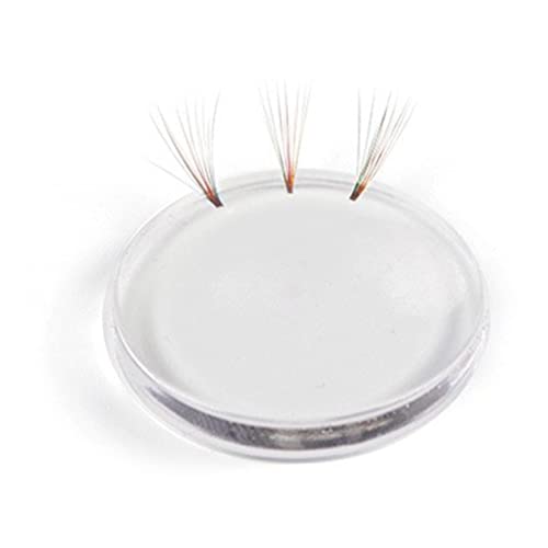 MERRYHAPY 10pcs Lash Pads Lashes Pallet Eyelash Silicone Holder for Extensions Tools