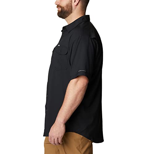Columbia Men's Utilizer II Solid Short Sleeve Shirt, Black, XX-Large | Hike harder and stay fresher in the Columbia Utilizer II Solid Short-Sleeve Shirt - image 8
