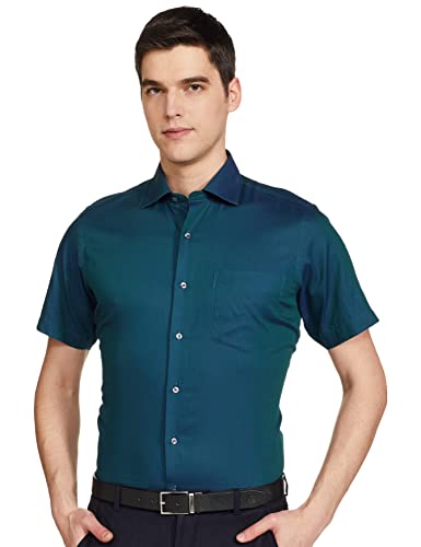 Image of Van Heusen Men's Solid Regular Fit Formal Shirt