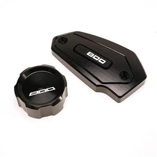 Cubierta protectora FR black para depósitos de frenos de moto Kawasaki Z800