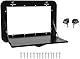 Wandklapptisch für Wohnmobile,Wohnmobil-Aluminium-Klapptisch,klappbarer Wandtisch,Hängender Esstisch,80*45cm,für Wohnmobil Wohnwagen Picknick,Geeignet für Picknick im Freien,Maximale 25 KG (Black)