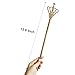 CiBiZi Fairy Princess Wands Alloy Magic Wands Queen King Costume Scepter Wands for Adults Pageant Role Play Wedding Halloween Prom