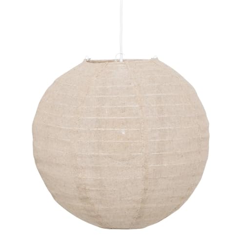 Paris Prix Atmosphera Créateur d'intérieur - Lanterne Japonaise Boule Jordy 35cm Beige