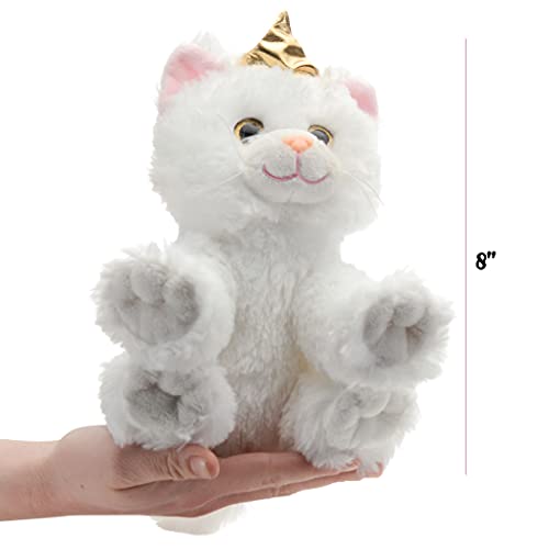 Prextex My First Little Cat Plush Playset - Cute Carrier Purse Bag With Soft Plush Cat #TOP5