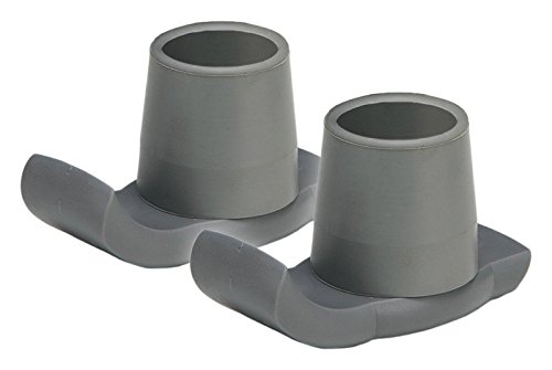 NovaMedical Products Walker Glide Skis for Heavy Duty Walker, One Pair, Gray