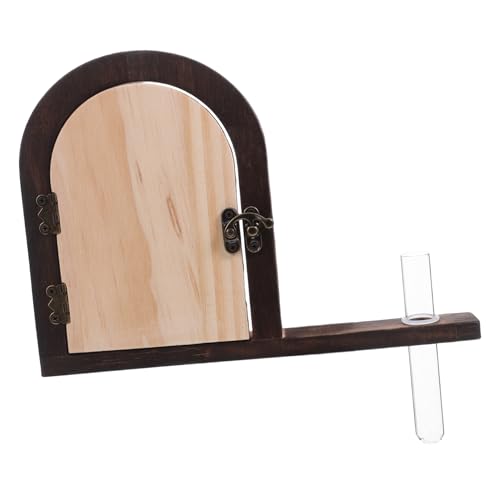 DECHOUS 童話デザイン木製コンセントカバー 伝統的な花瓶付き試験管インテリア装飾 出産準備 部屋 保護プレート ナーサリー ペット対策