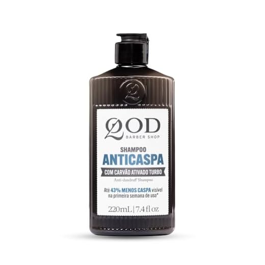 The Cleaning Control Shampoo Anticaspa, QOD Barber Shop, 220ml