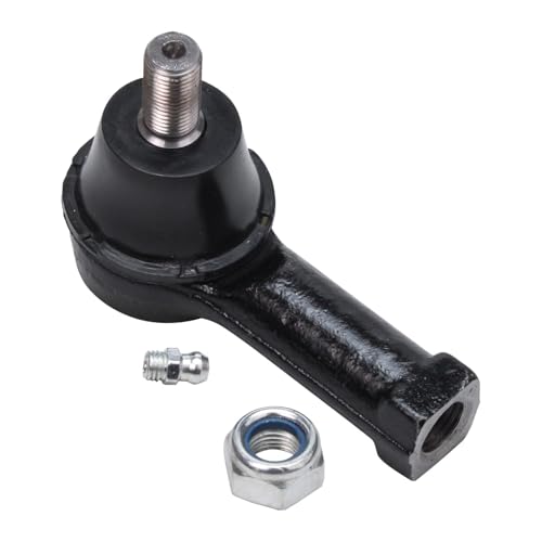 Image of Detroit Axle - Front Struts Tie Rods for Hyundai 2001-2006 Santa Fe, 2 Struts with Coil Spring Assembly 2 Outer Tie Rods 2002 2003 2004 2005 Replacement Suspension