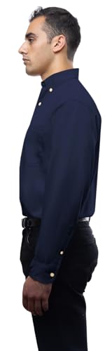 Blue Generation 7216 Men's Superblend Poplin Button Down Shirt3