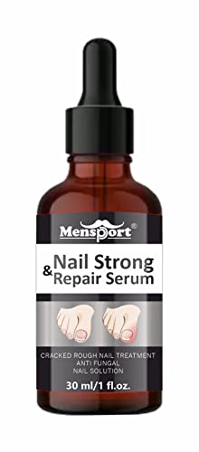 Mensport Nail Strong Serum for Cuticle Care, Nail Growth & Strength With Goodness of Almond Oil – Soft, Smooth, & Strong Lustrous Nails Pack of 1 of 30ML