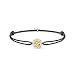 Produktbild THOMAS SABO Sabo Unisex Armband Little Secret Glaube Liebe Hoffnung Gold 925er Sterlingsilber mit 750er Gelbgold-Vergoldung, Gr. 16cm-27cm, LS131-543-7-L22V