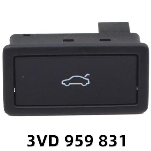 Bouton commutation porte arrière coffre Skoda Octavia 3VD959831