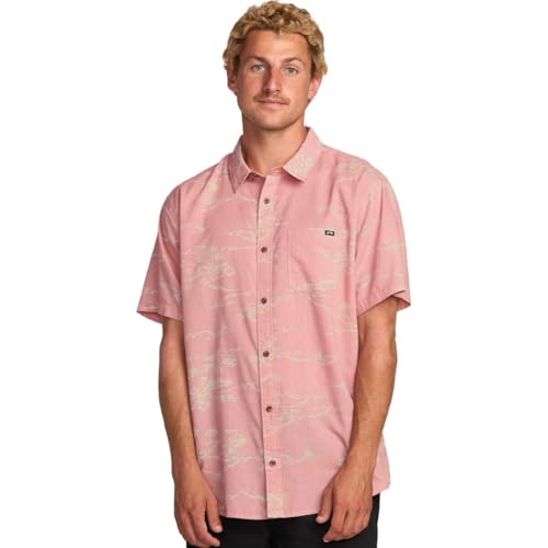 Photo de BILLABONG Sundays Mini SS Chemise boutonnée pour Homme, Détruit, S