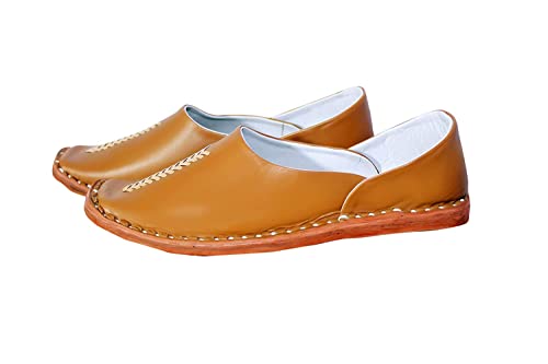 Sagun Art & Craft Men Ethnic Designer Juttis Nagras Mojaris for Wedding Party Occasions Lightweight Shoes with Anti Skid Sole DXYM-7805
