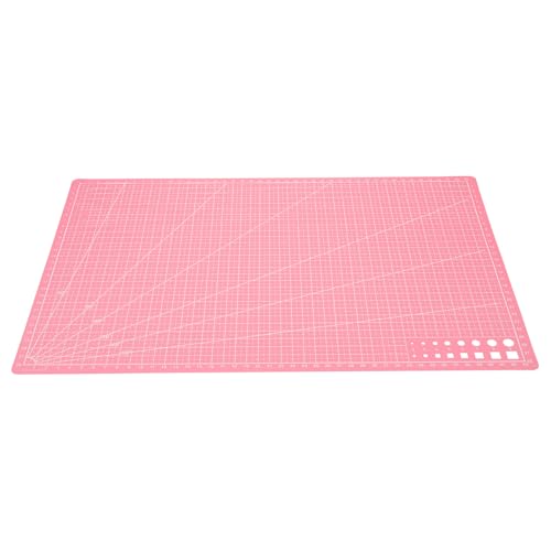 Healvian Tapete de Corte A3 Doble Cara Antideslizante 45×30 CM de Plástico PP para Manualidades de Costura Grabado y Scrapbooking Base Ligera y Portátil para Proyectos Artesanales