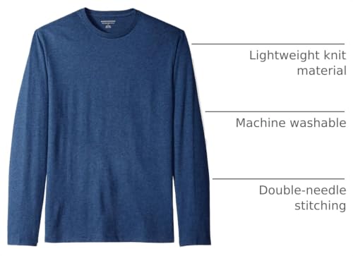 Image of Amazon Essentials Men's Slim-Fit Long Sleeve T-Shirt
