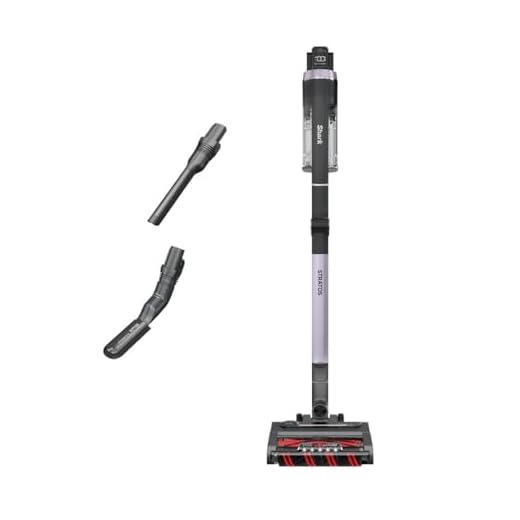 Shark Stratos Cordless Vacuum with Clean Sense IQ and Odor Neutralizer, MultiFlex Wand, Includes Duster Crevice Tool & Anti-Allergen Brush, Up To 60 Minute Runtime, Ash Purple, IZ862H