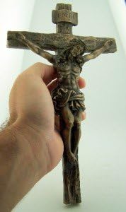Roman Giftware Inc, Religious Crosses Collection, 9.5" H Bronze Wall Crucifix,Religious, Inspirational, Durable (1x5x9)