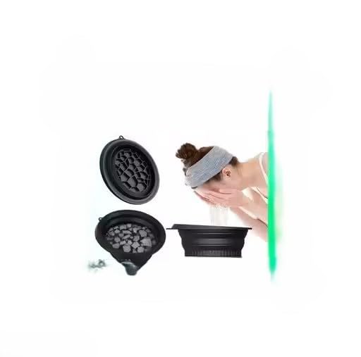 Facial Ice Bowl for Cold Water Face Therapy, Foldable Ice Bath Bowl with Built-In Ice Tray for Skin Care and Beauty Routine-picture-54