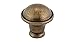 Richelieu Hardware BP872R3 Nantes Collection 1-1/4 in (32 mm), Traditional Cabinet Knob, Regency Brass