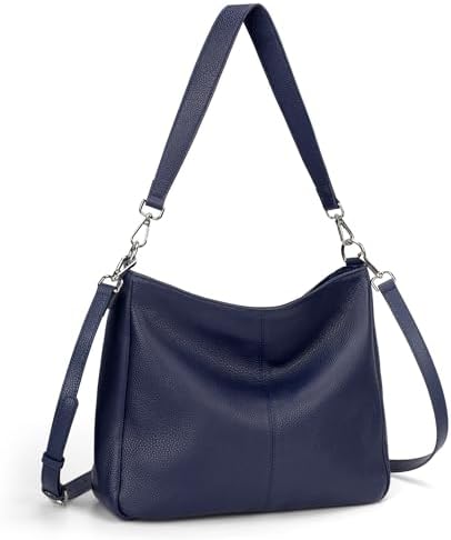 befen Genuine Leather Hobo Bags Purses for Women, Women's Shoulder bag Handbags Crossbody Bag with 2 Shoulder Straps