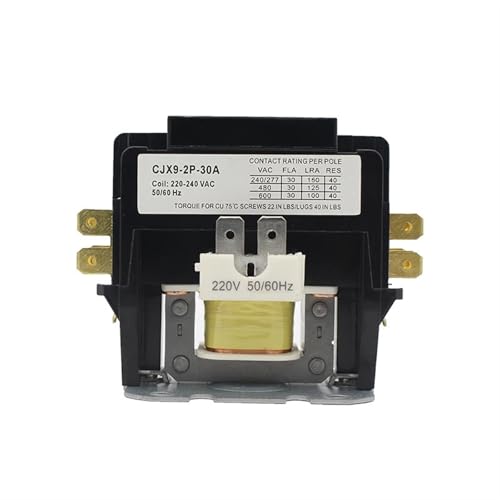 Contacteur double P 240V CJX9 relais magnétique pour ascenseur AC