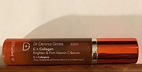 Dr Dennis Gross C+ Collagen Brighten + Firm Vitamin C Serum, 0.25 oz Mini Unboxed/Unsealed