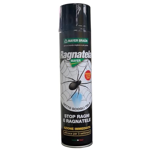Spray Insetticida Ragni 400 mililitri Sany Mayer Ragnatelle Reppellente Trappola Pulizie Casa Veleno Anti Ragni Tela Ragno Zig Night And Day