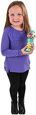 Miniatura 3 de Paquete de 3 juguetes de máquina de chicles en espiral de 7 pulgadas, dispensador de caramelos Galaxy estilo giratorio para niños, incluye 60 bolas