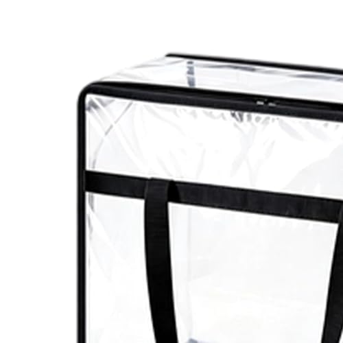 Contenedor de 40L con asas para proteger sábanas y edredones del polvo 8