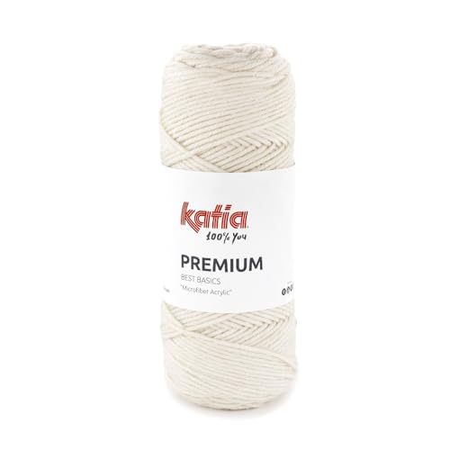 Premium von Katia in 100-Gramm- und 210-Meter-Knäueln (508 - roh) für 7,50 EUR bei amazon.de Bild: Premium von Katia in 100-Gramm- und 210-Meter-Knäueln (508 - roh) für 7,50 EUR bei amazon.de