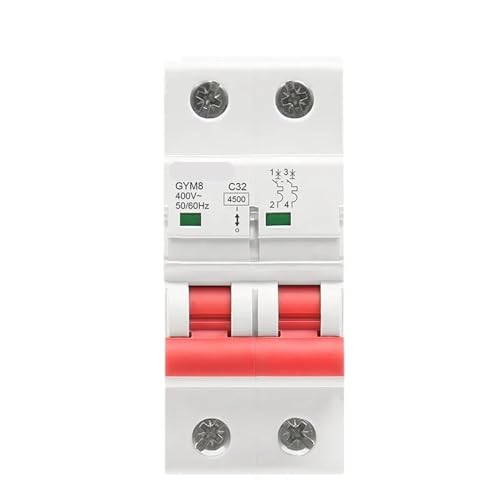Disjoncteur miniature GYM8 32A pour éviter les surcharges de réseau