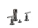 Kohler 14431-4-TT K-14431-4-TT Purist Bidet Faucet, Vibrant Titanium