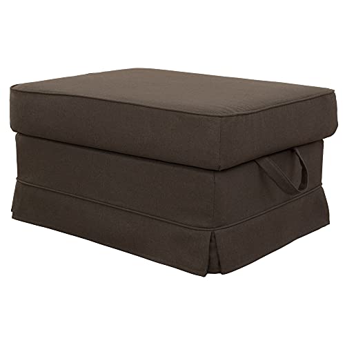 Perfekter Bezug für EKTORP Hocker (Braun A04) Cover