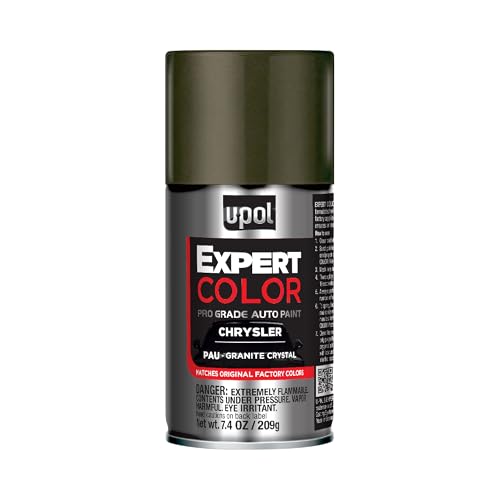 U-POL Expert Color, For Chrysler PAU, Automotive Spray Paint, Professional Grade, Long-Lasting, Easy-To-Use, Granite Crystal
