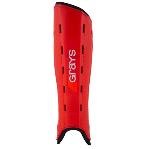 G600 Hockey Shin Guard - Red