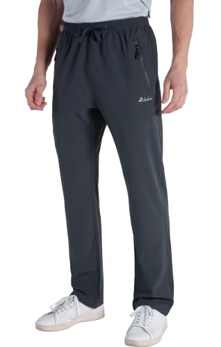 Image of clothin Mens Workout Athletic Pants Elastic-Waist Drawstring Pants for Sport Exercise Travel,Quick-Dry,Stretchy