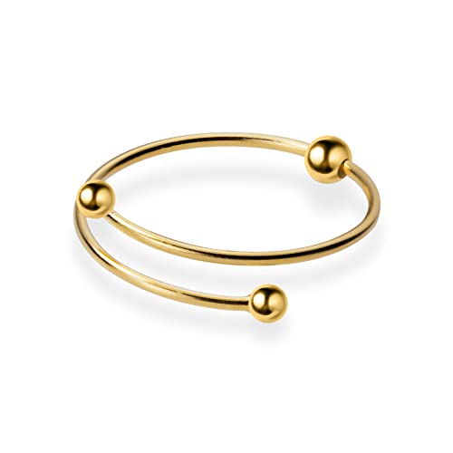 Bague ajustable pour femme finis les problèmes de taille avec cet anneau
