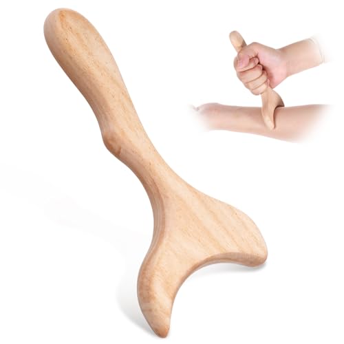 YUXIANLB Holztherapie Massagegerät 1 Stück Holz Lymphdrainage Massager...