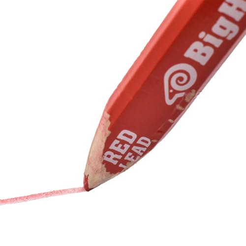 Lápiz Carpintero BIG HORN con Mina Roja x12 miniatura 5