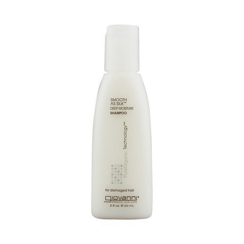 Giovanni Smooth As Silk Deeper Moisture Shampoo 60 ml (Pack of 2)