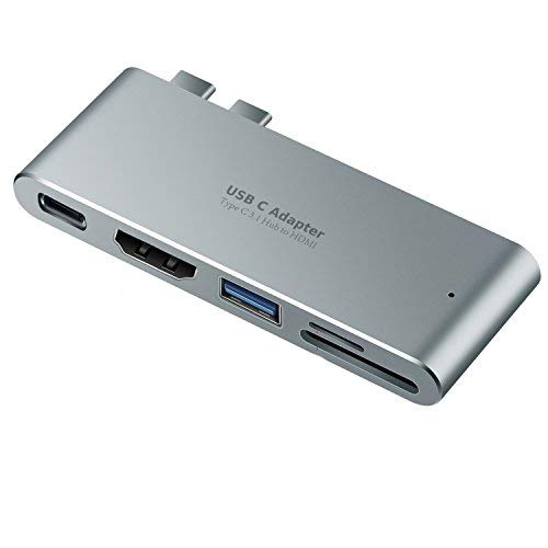 Tobo 5 in 1 Type C USB 3.1 Adapter to HDMI 4K Adapter with USB 3.0 Port SD/TF Card Reader - TD-775TC-picture-17