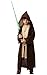 Rubie's Disney Star Wars Jedi Tunica con cappuccio, Marrone, Taglia L, Età 7-8 anni