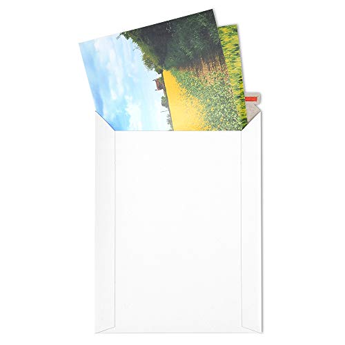 ValBox-6x8-Self-Seal-Photo-Document-Mailers-25-Pack-Stay-Flat-White-Cardboard-Envelopes-625-x-825-Inches
