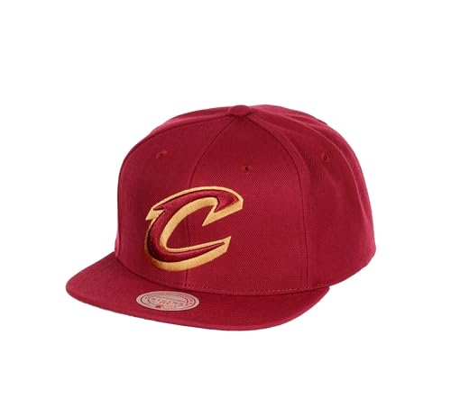Mitchell & Ness Cleveland Cavaliers NBA Team Ground 2.0 Original Fit Rouge Casquette Snapback Réglable
