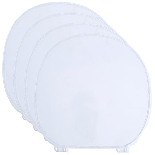 CREATCABIN 8 película Protectora Transparente para Raquetas de Tenis de Mesa, Cubierta de Mantenimiento, Accesorios de Goma Protectora de Plástico (Conexión Inferior). 16.3×16.4cm