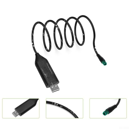 Câble de programmation USB Bafang BBS01 BBS02 connecteur 5 broches 1100mm - 4