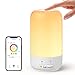 Meross Smart WiFi Table Lamp, LED Bedside Lamp Support Apple Homekit, Alexa and Google Assistant,Tunable White & Multi-Color, Nightstand Lamp for Bedroom,Touch Control, Voice and APP Control